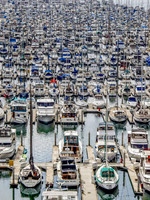 Two Boats in a Crowd
