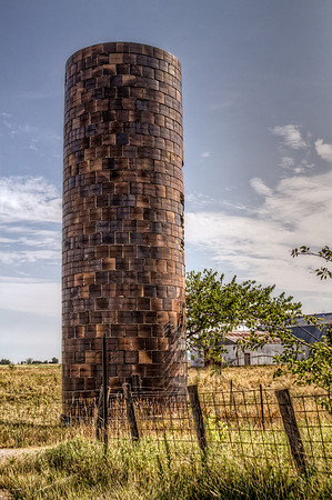 Red Tile Silo